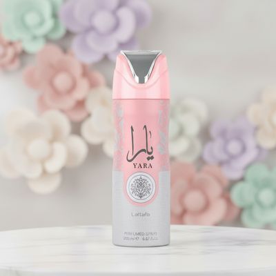 LATTAFA "YARA" PERFUMED BODY SPRAY 200ML 6.67FL.OZ
