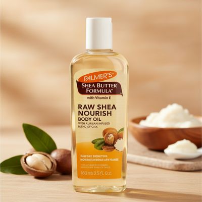 PALMERS RAW SHEA NOURISH BODY OIL 250ML