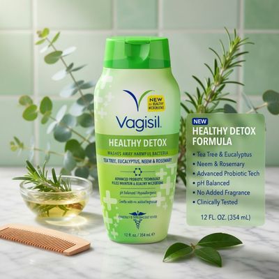 VAGISIL HEALTHY DETOX WASH 354ML