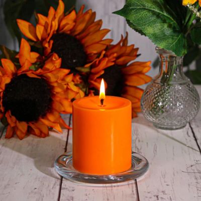 3x3 ORTANIQUE  PILLAR CITRUS CANDLE 11oz/12g