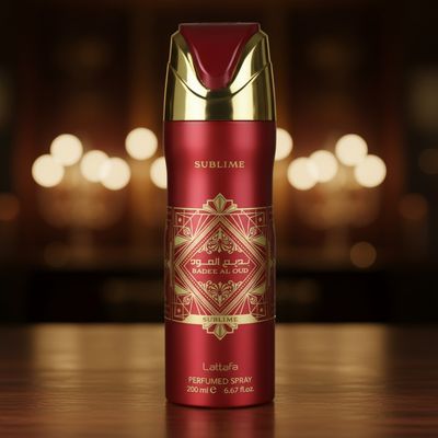 LATTAFA "SUBLIME" PERFUMED BODY SPRAY 200ML 6.67FL.OZ