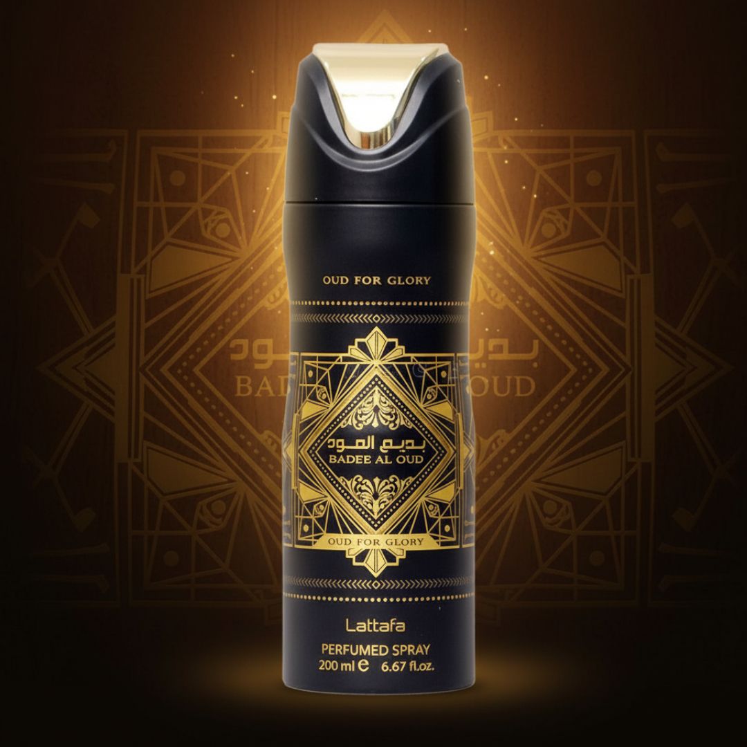 LATTAFA "OUD FOR GLORY" PERFUMED BODY SPRAY 200ML 6.67FL.OZ