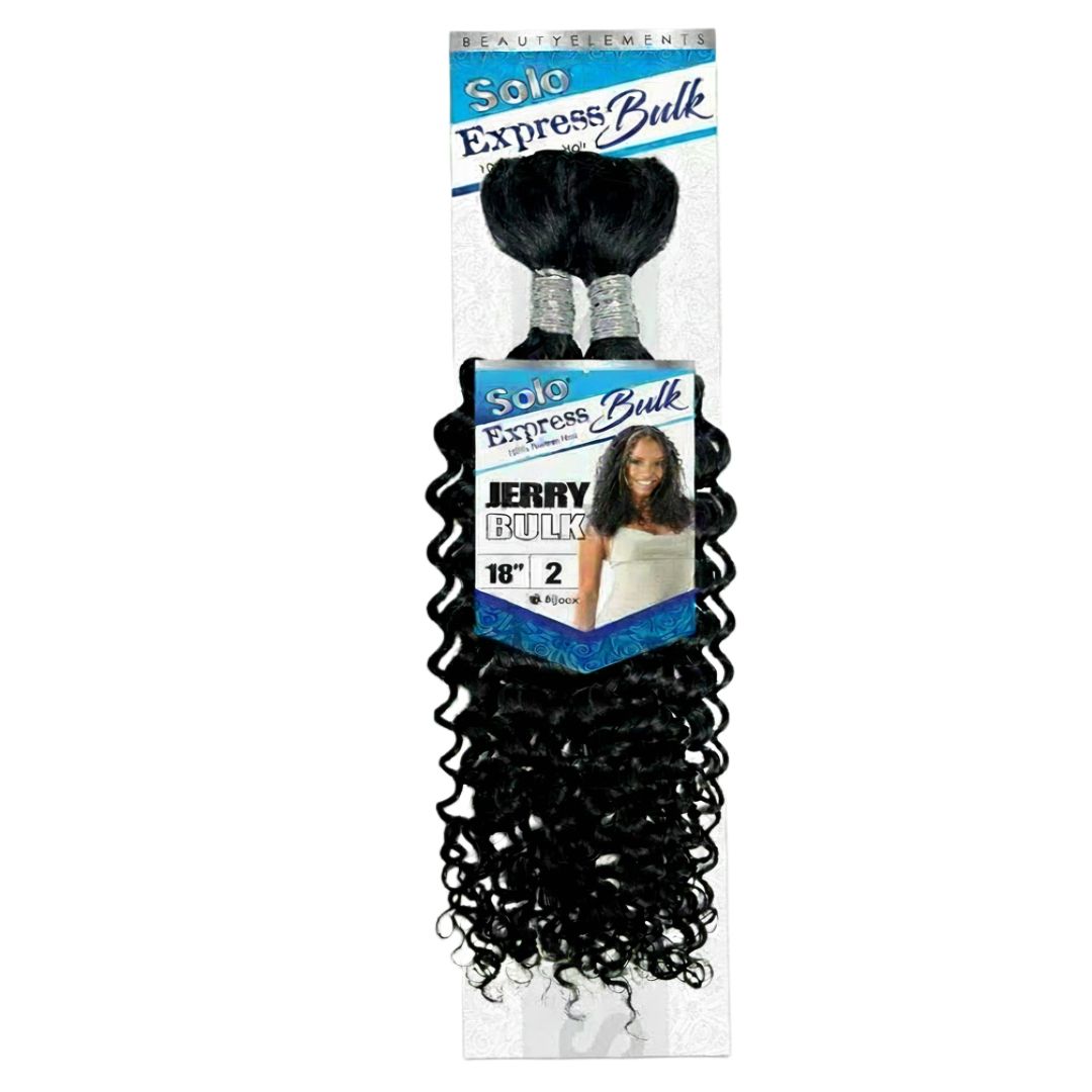 BIJ-SOLO EXPRESS HUMAN HAIR JERRY BULK 18" #2