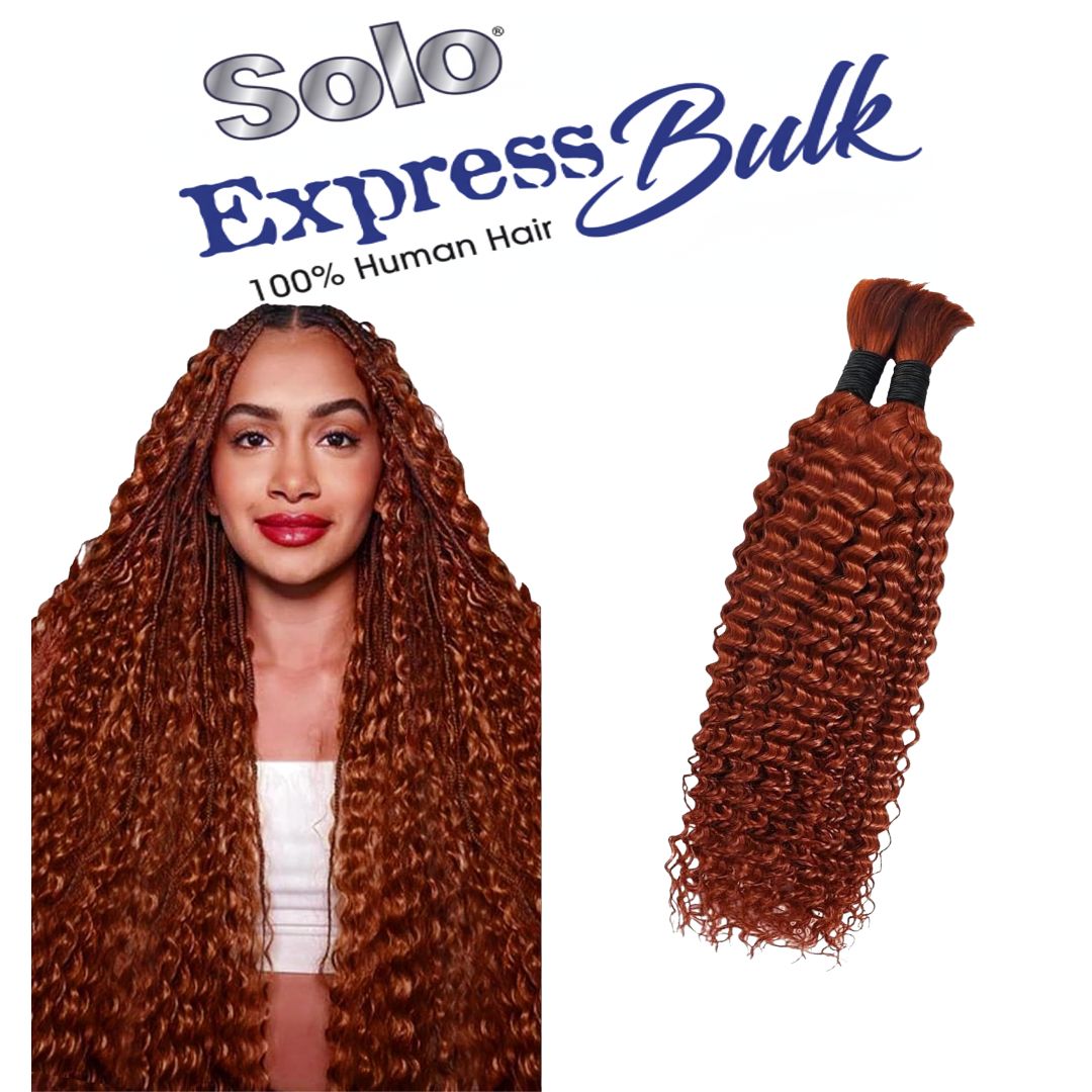BIJ-SOLO EXPRESS HUMAN HAIR JERRY BULK 18" #L350