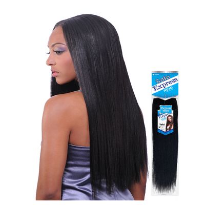 BIJ-SOLO EXPRESS YAKI HUMAN HAIR 16" #1B