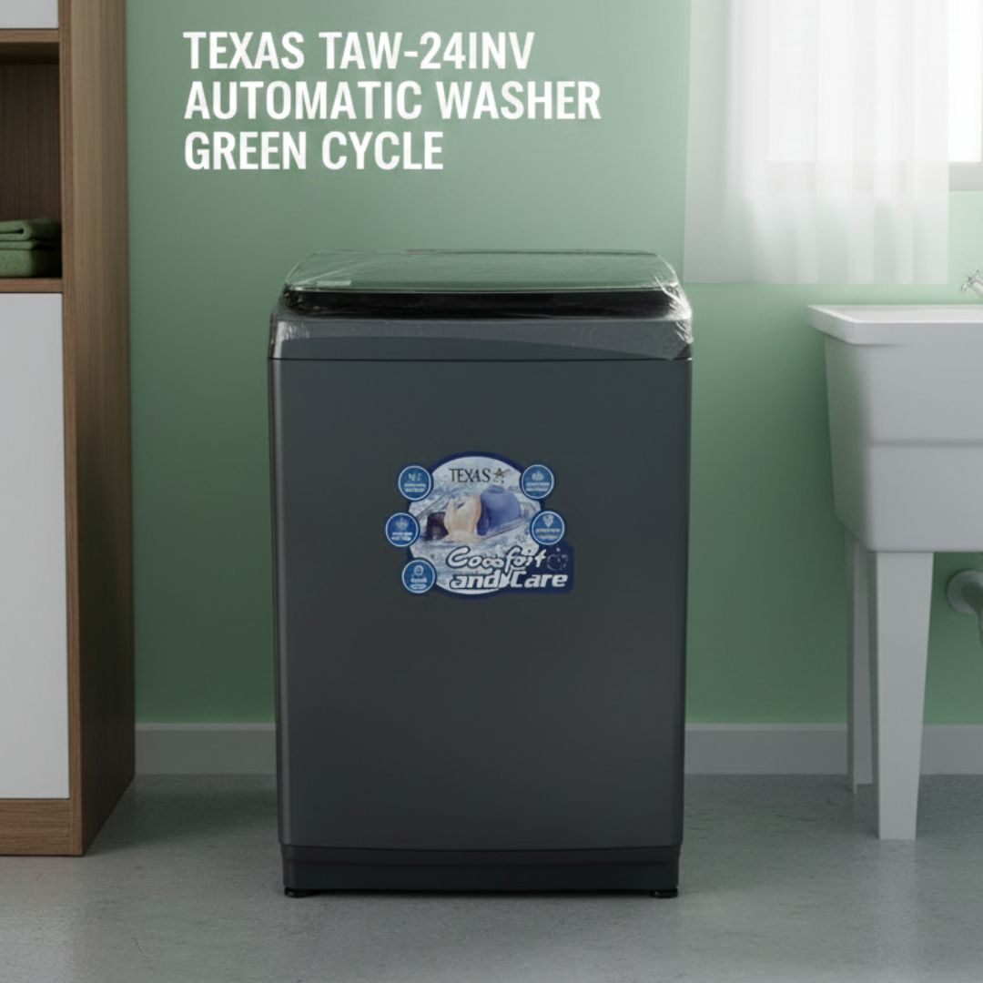 TEXAS TAW-24INV AUTOMATIC WASHER GREEN CYCLE