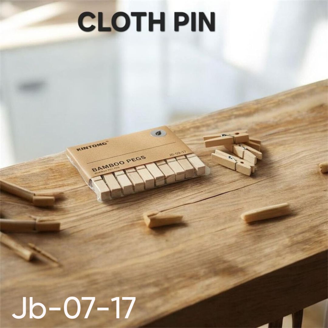 JB-07-17 BAMBOO CLOTHES PIN