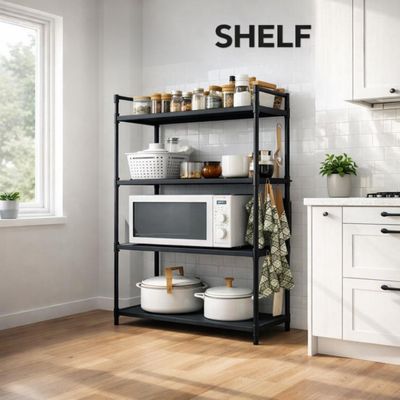 JB-08-79 KITCHEN &amp; BATHROOM STORAGE RACK