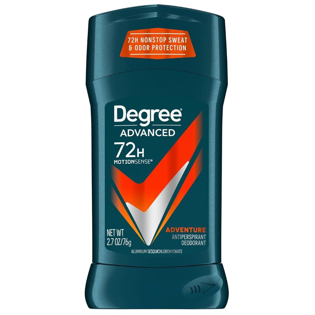 DEGREE MEN ADVANCED ADVENTURE ANTIPERSPIRANT DEODORANT 2.7oz