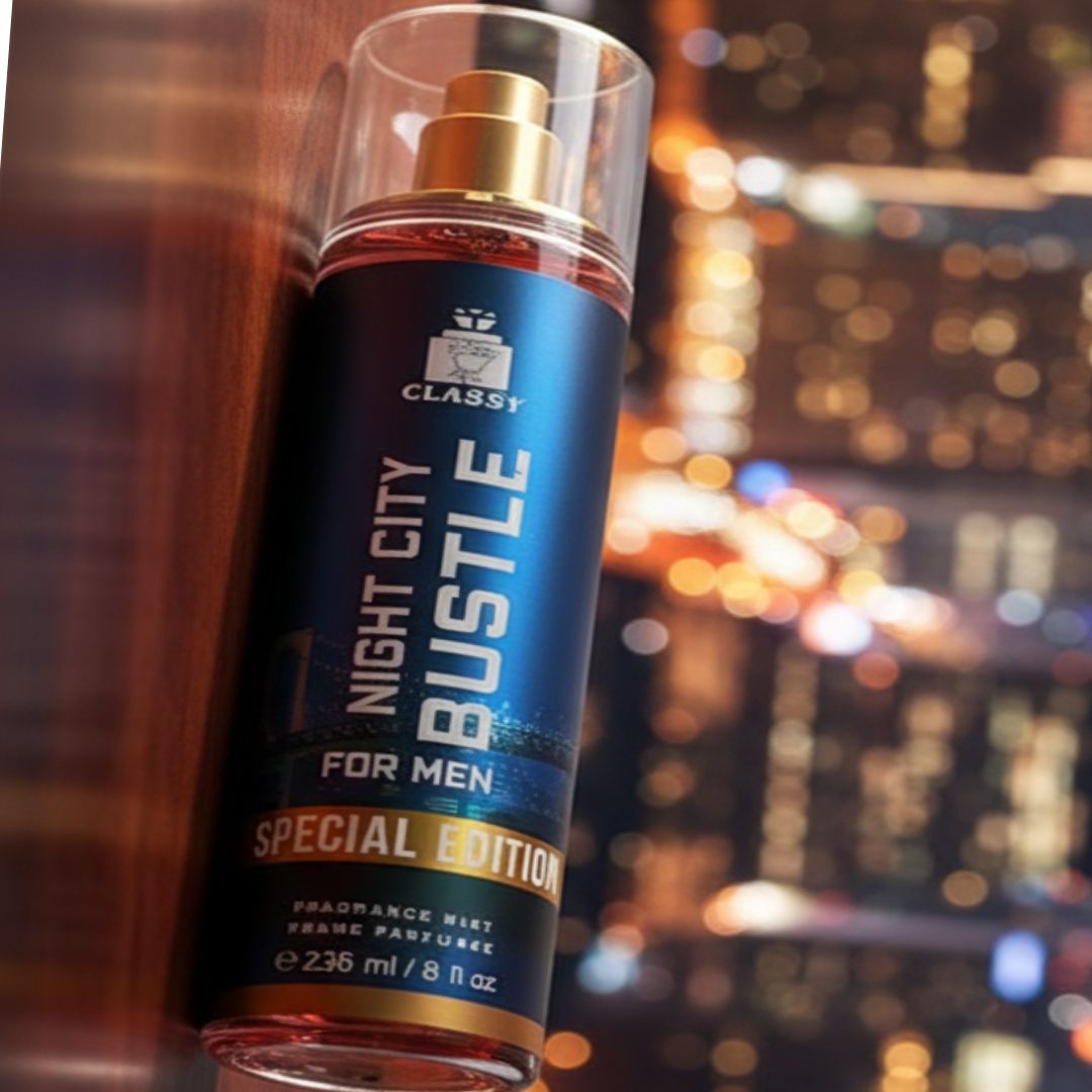 CLASSY NIGHT CITY BUSTLE MEN FRAGRANCE MIST