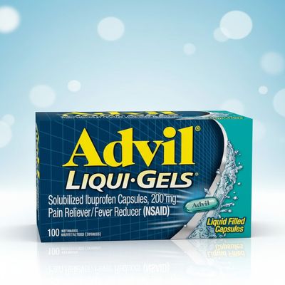ADVIL LIQUI-GELS PAIN RELIEVER CAPSULES