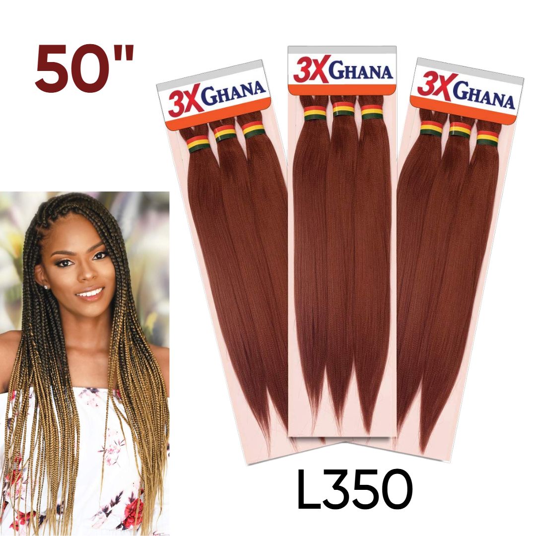 3x GHANA EXPRESSION 50" PRE-STRETCHED #L350