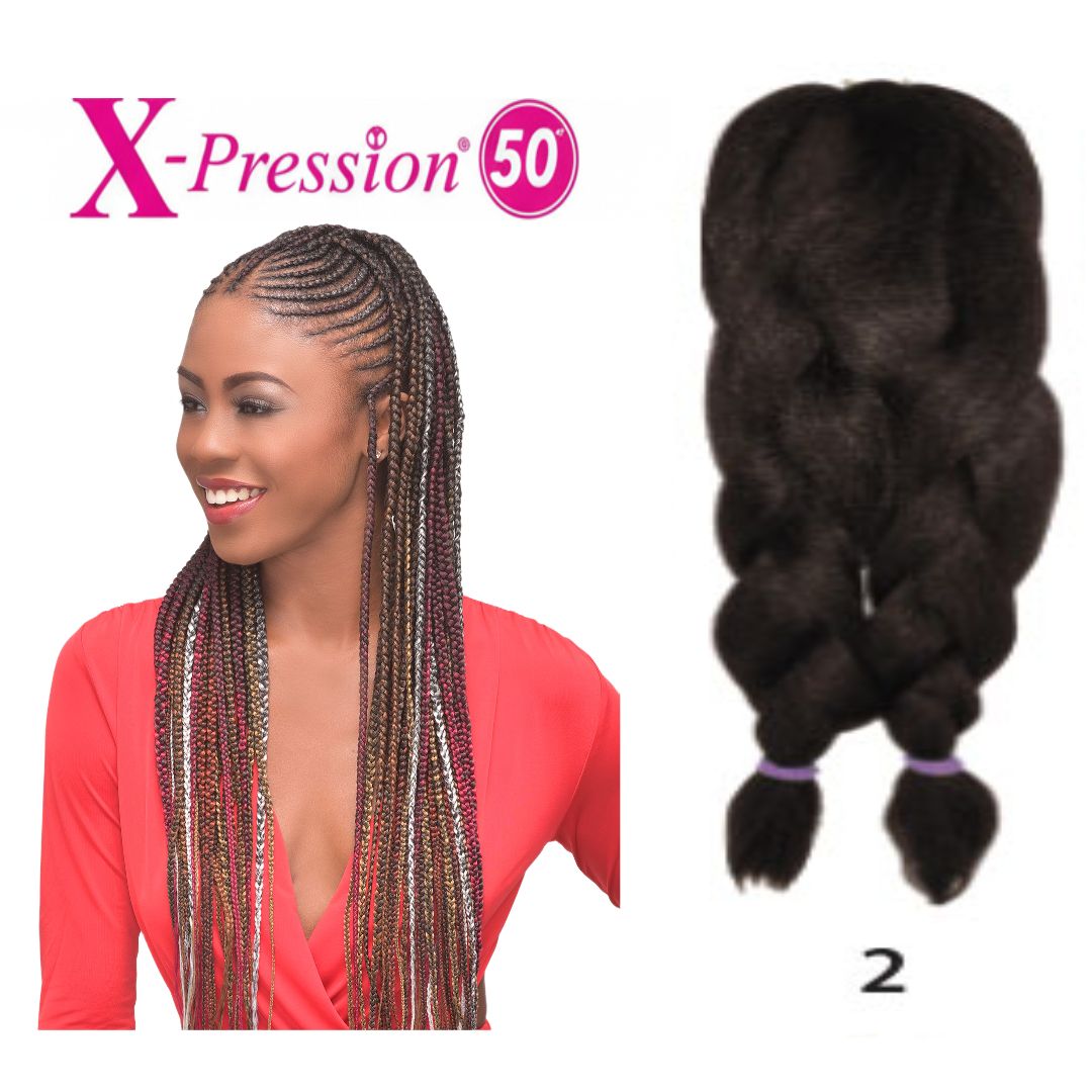 BIJOUX PRE-STRETCHED  X-PRESSION 50"  HAIR #2