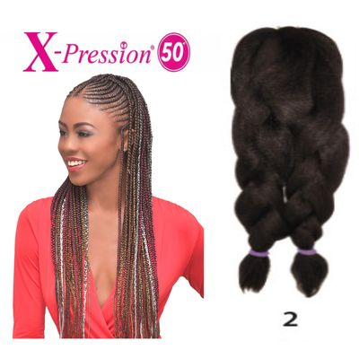 BIJOUX PRE-STRETCHED  X-PRESSION 50"  HAIR #2