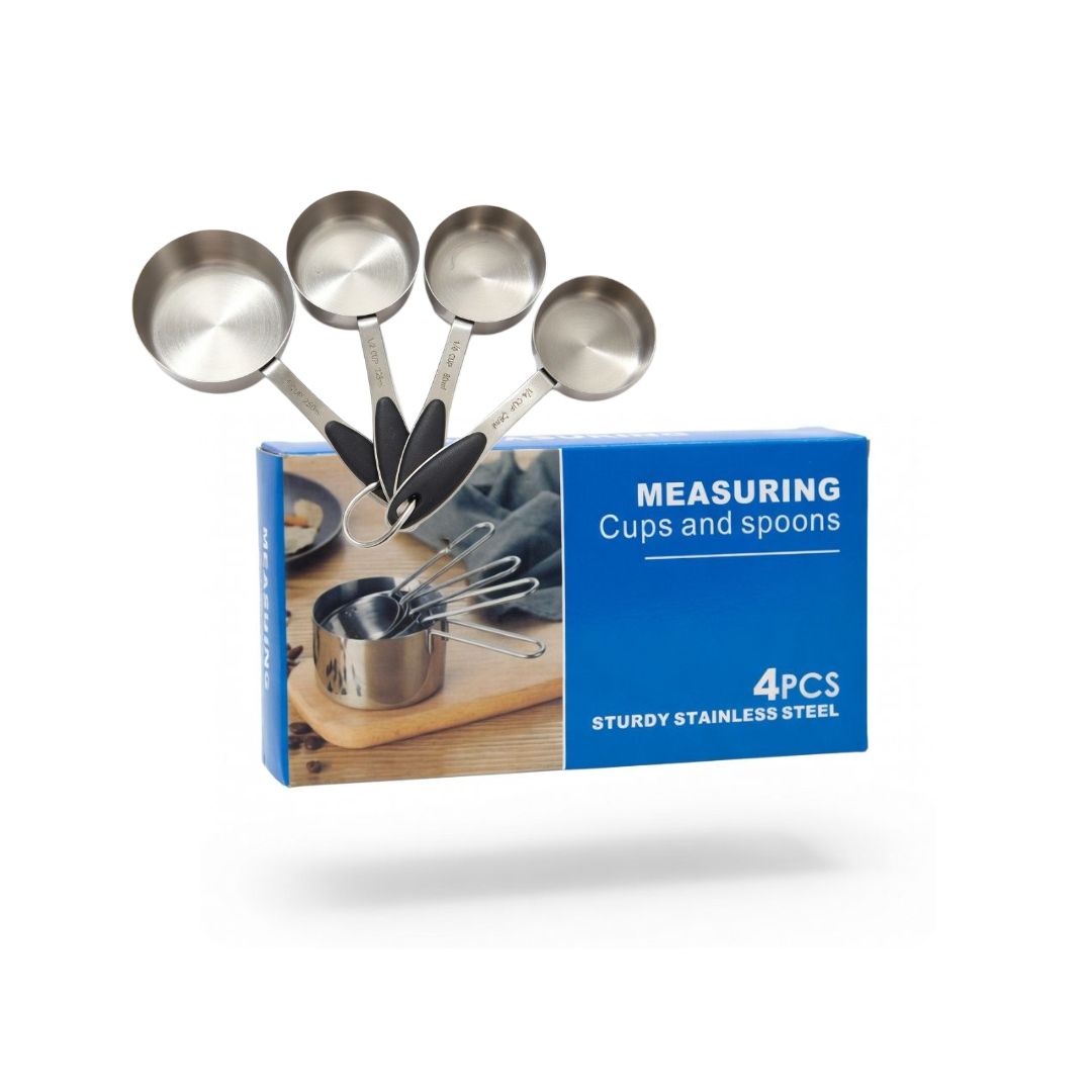 820A-4PC MEASURING CUPS &amp; SPOONS
