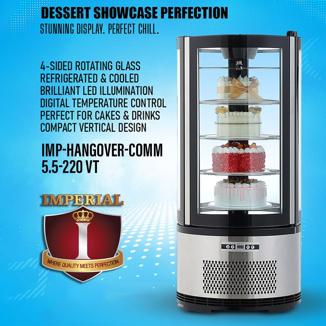 IMP-HANGOVER-COMM 5.5-220-VT CAKE DISPLAY