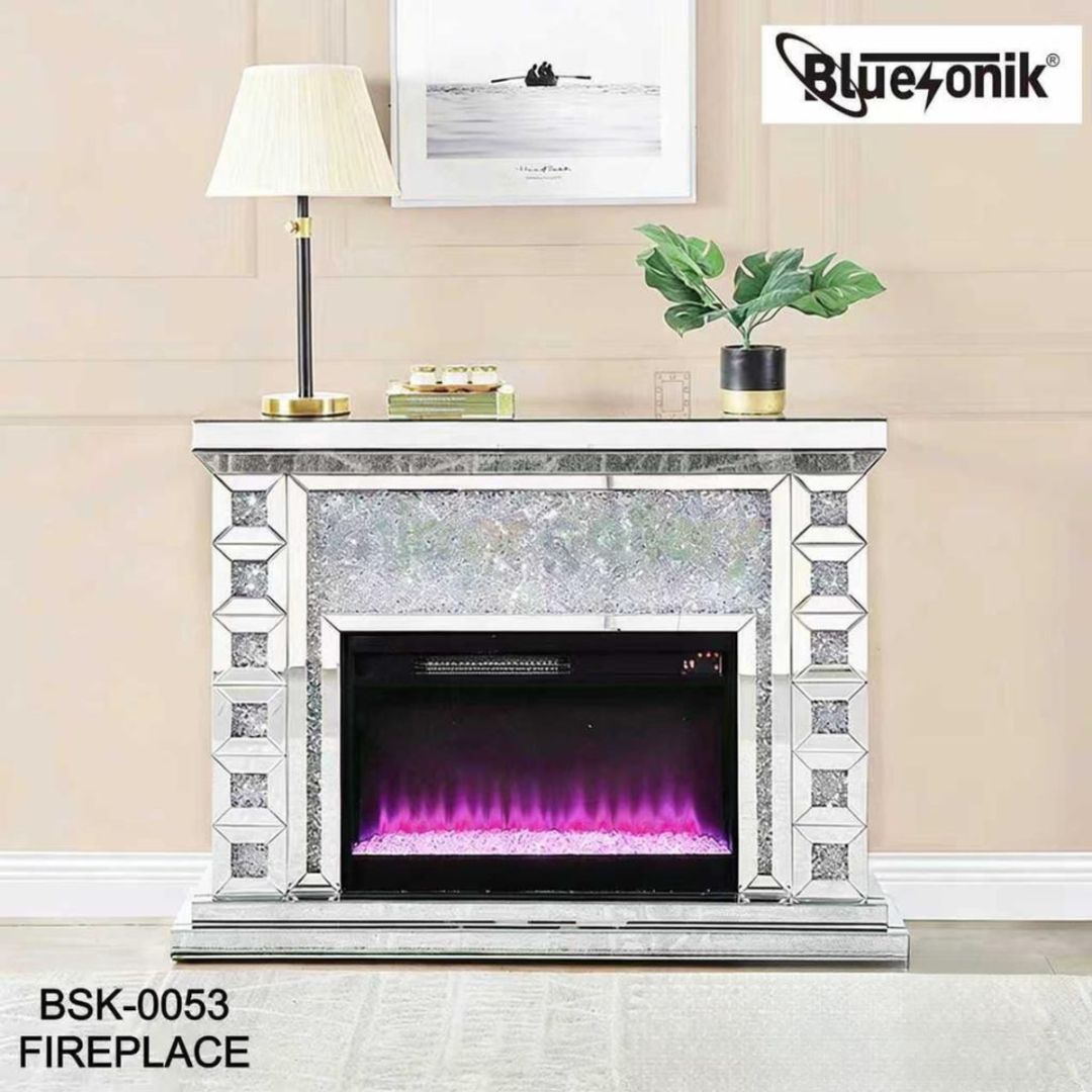 BSK-0053 BLUESONIK FIREPLACE WITH BLUETOOTH SPEAKER