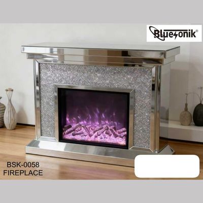 BSK0058 BLUSONIK FIREPLACE WITH BLUETOOTH SPEAKER