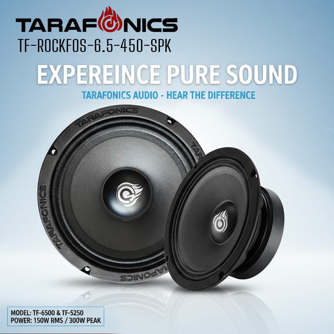 TF-ROCKFOS-6.5-450-SPK TRAFONICS 6.5" SPEAKER FOR CAR