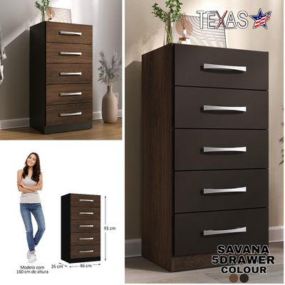 Savana chest of drawer 5 Drawer