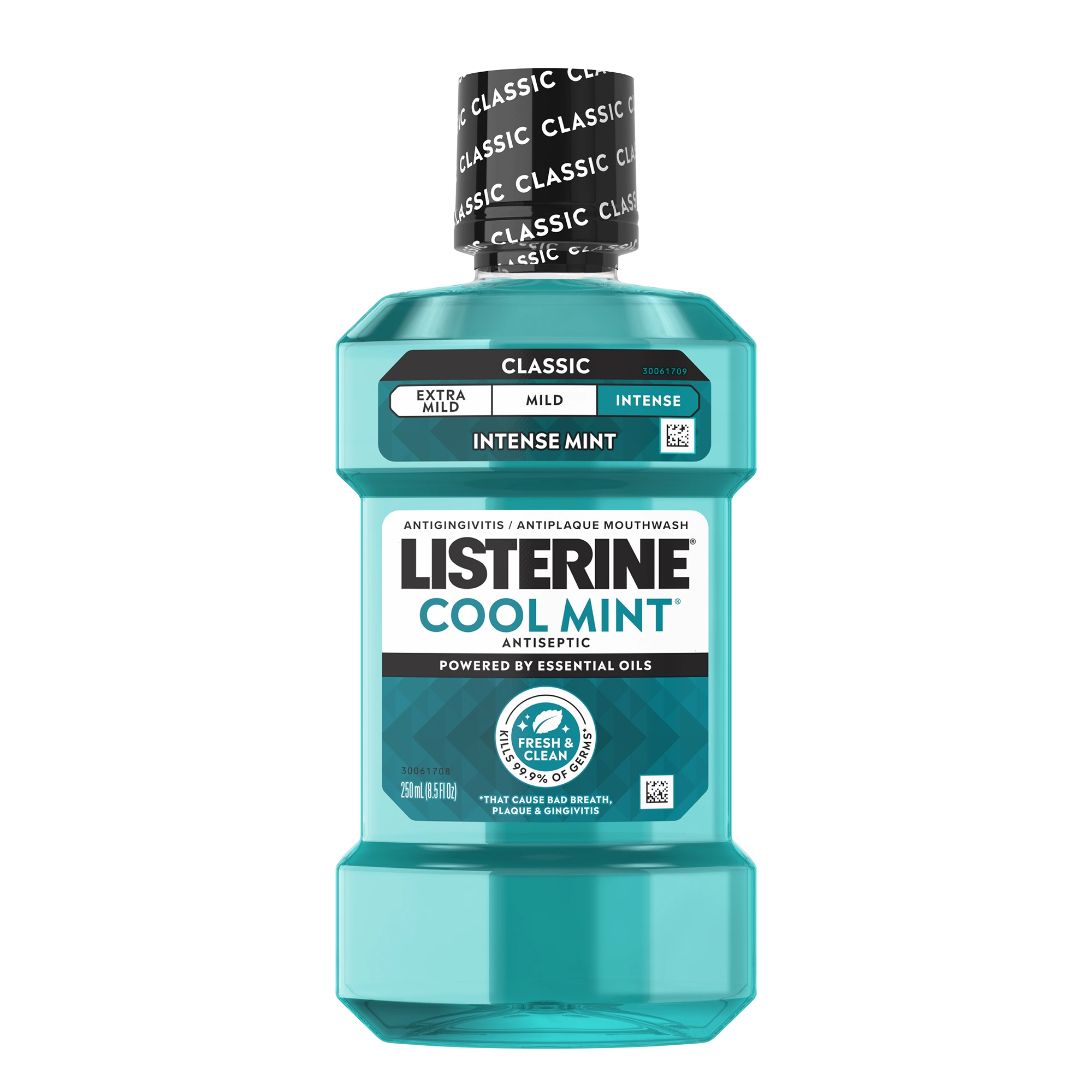 LISTERINE COOL MINT ANTISEPTIC MOUTH WASH 250ML
