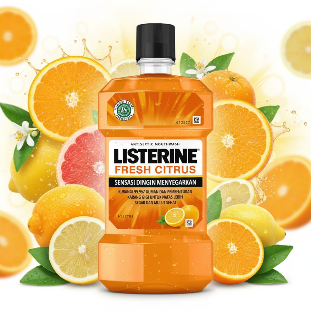 LISTERINE FRESH CITRUS ANTISEPTIC MOUTH WASH