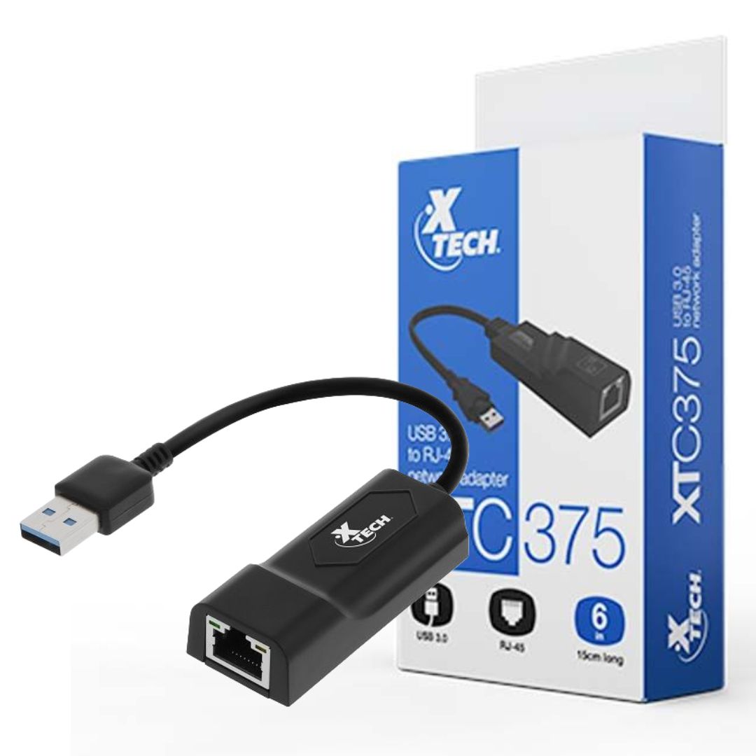 Xtech - XTC-376 USB adapter - Ethernet - USB / Network