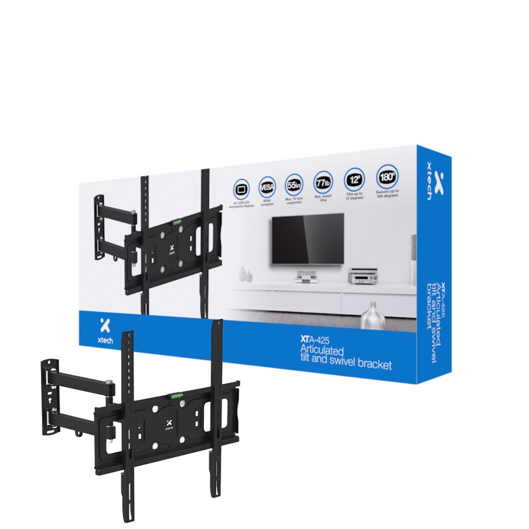 XTA-425 Xtech - Wall mount bracket - Tilt/Swivel 32-55"
