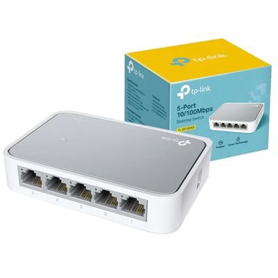 TL-SF1005D 	TP-Link TL-SF1005D 5-Port 10/100Mbps Desktop Switch - Switch - 5 x 10/100 - desktop