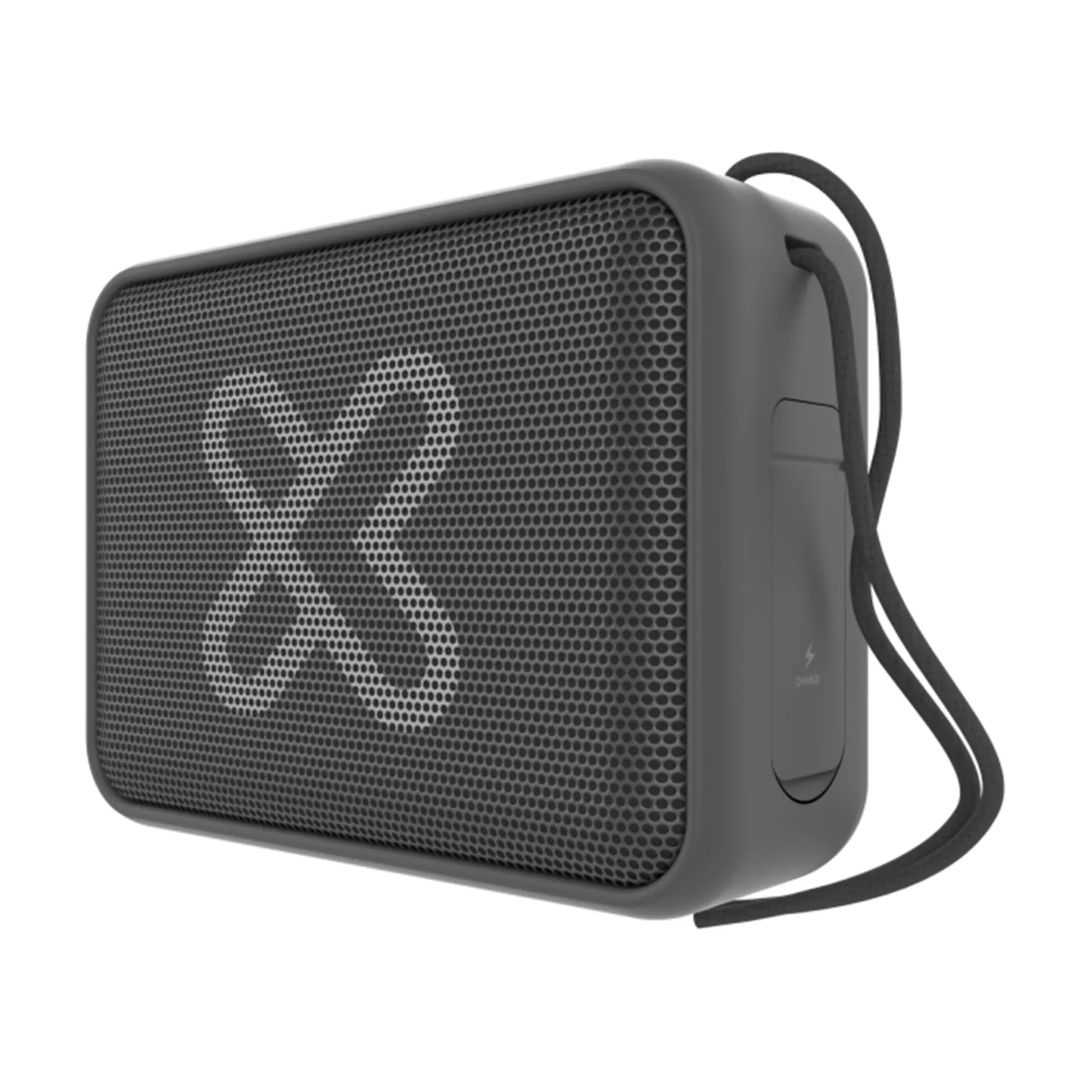 Klip Xtreme Port TWS KBS-025 - Speaker - Gray - 20hr Waterproof IPX7