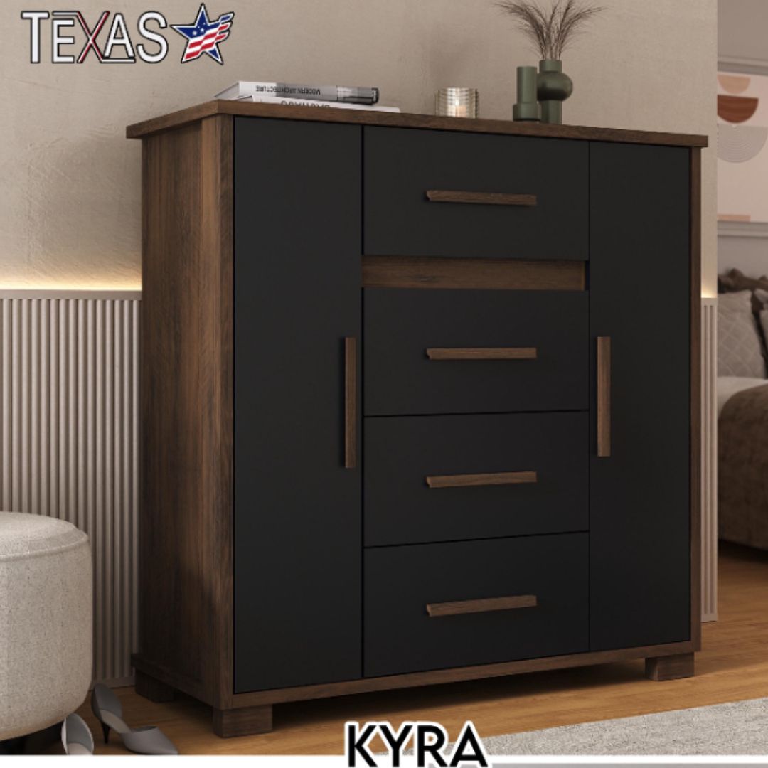 KYRA 4 SLIDING DRAWER + 2 DOOR