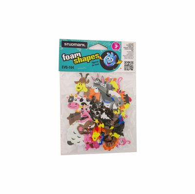 ST-EVS-164 STUDMARK FOAM STICKERS-FARM ANIMALS