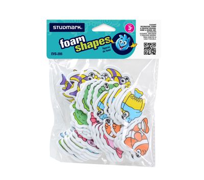 ST-EVS-205 STUDMARK FOAM STICKERS-TROPICAL FISH