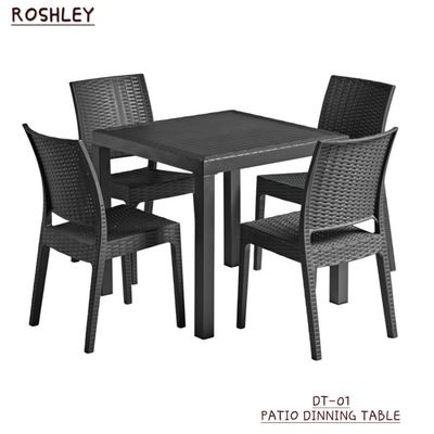 Nilkamal 4 seater patio set with table dt-01