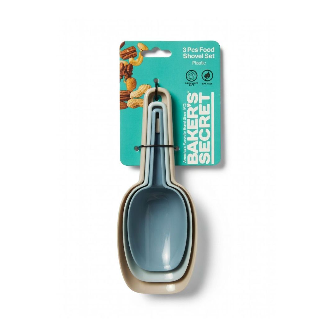 BS40505 BAKERS SECRET 3PCS SCOOP SET