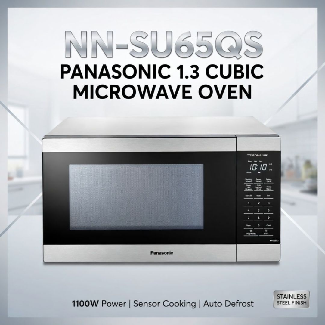 NN-SU65QS PANASONIC 1.3 CUBIC MICROWAVE OVEN