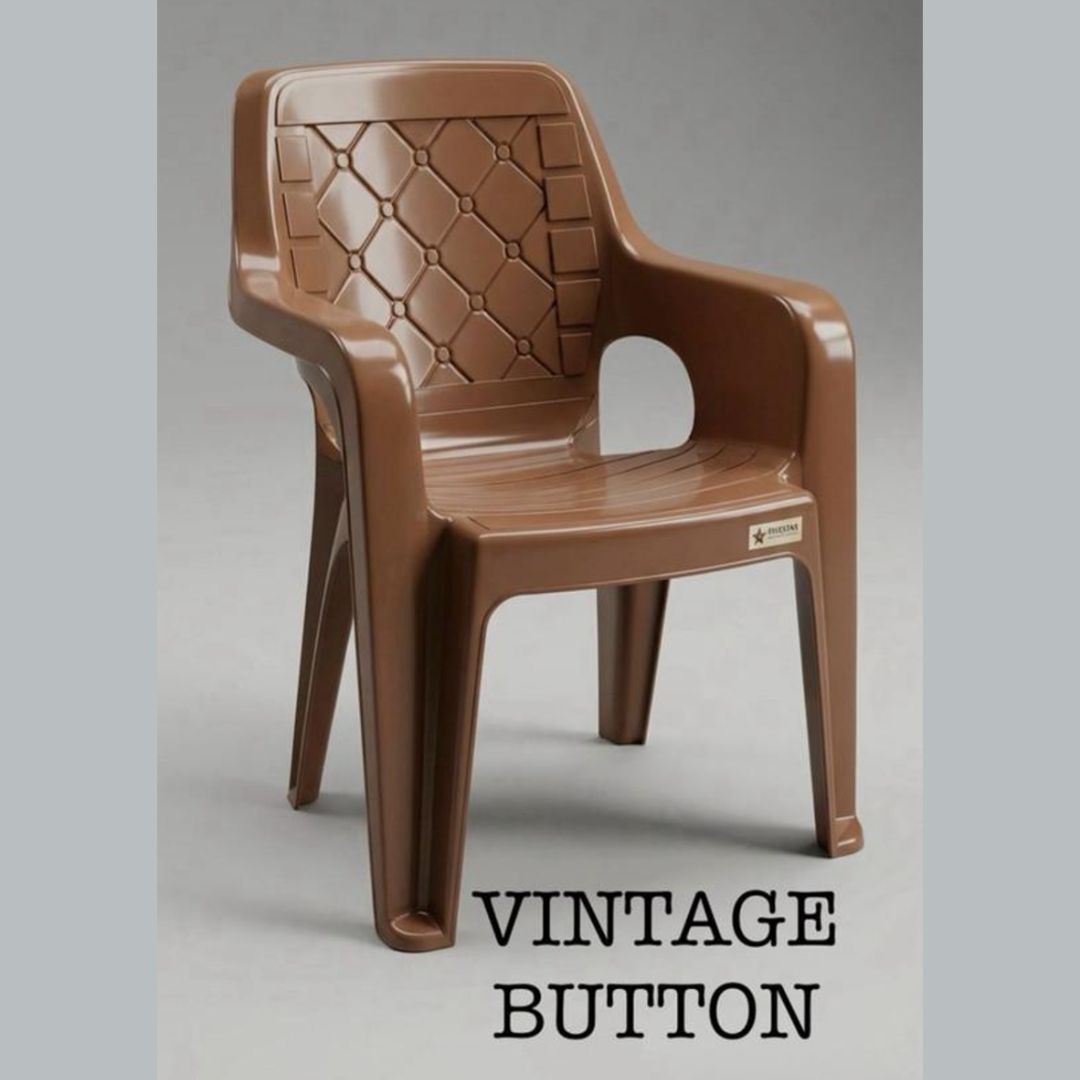 FIVESTAR VINTAGE BUTTON PLASTIC CHAIR