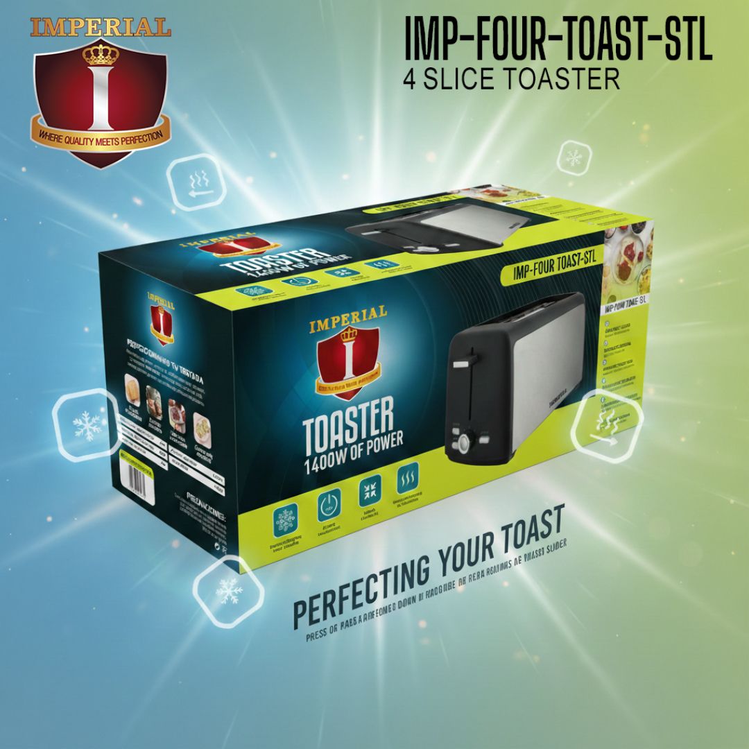 IMP-FOUR TOAST 4 SLICE PHOR EXTRA WIDE TOASTER