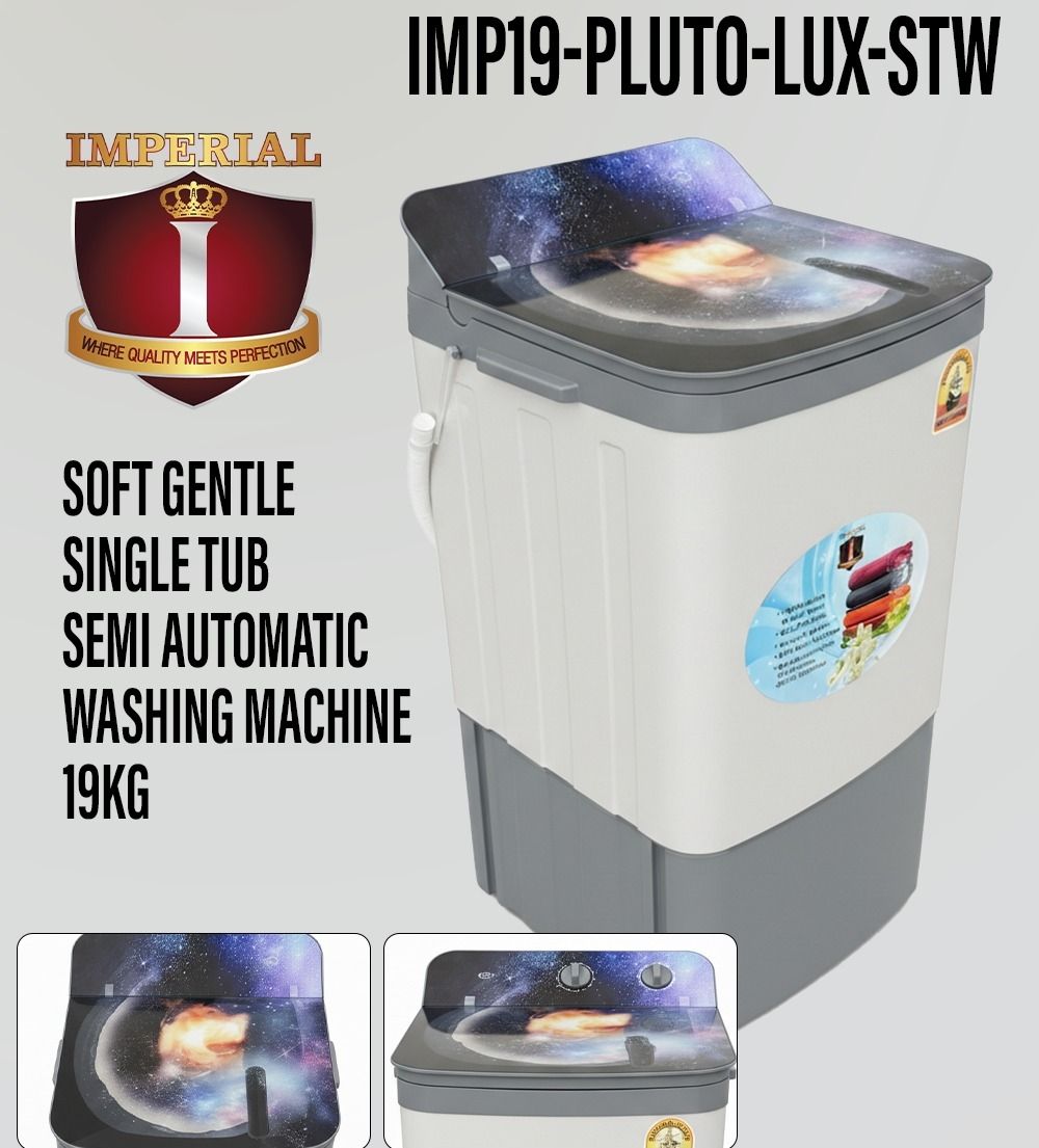 IMP19-PLUTO-LUX-STW IMPERIAL SINGLE TUB WAHER
