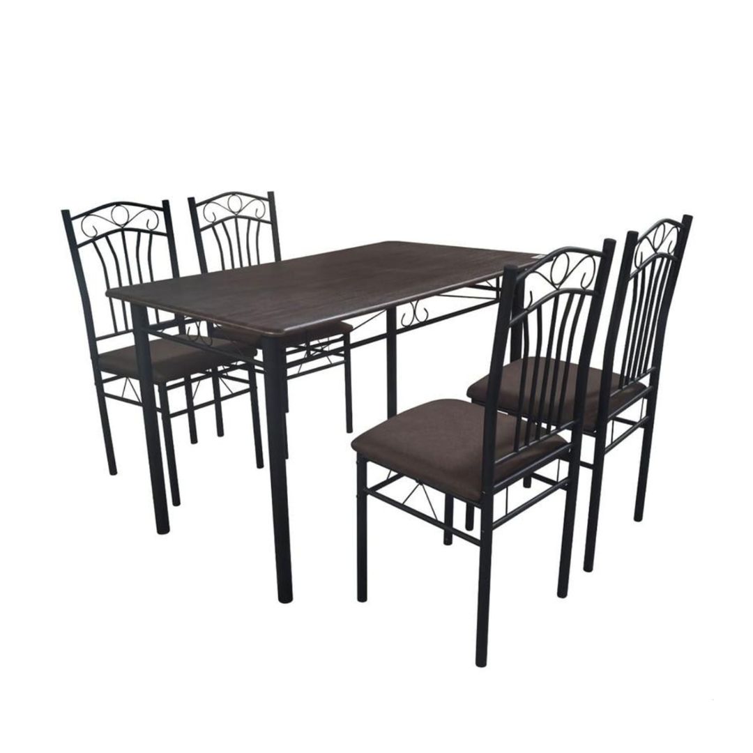 DT-DS022 DINNING TABLE SET 1+4 CHAIR
