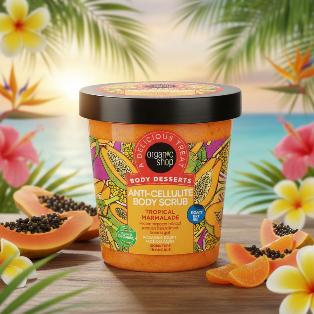 ORGONIC SHOP BODY DESSERTS ANTI-CELLULITE BODY SCRUB 450ML