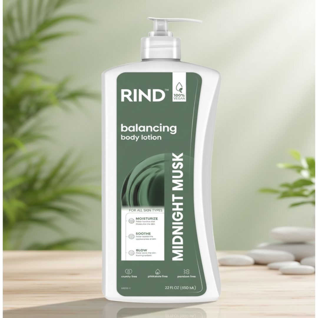 RIND BALANCING BODY LOTION-MIDNIGHT MUSK 650ML