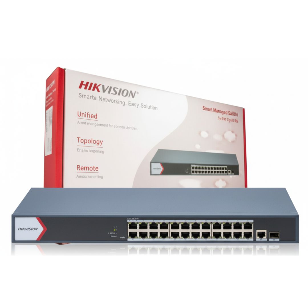 DS-3E1526P-EI/M Hikvision - POE Switch - Ethernet - 24 Port