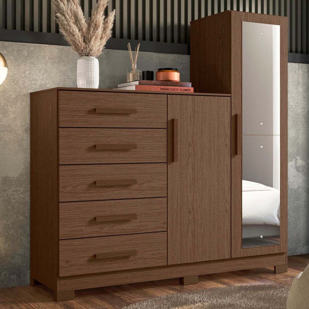 AL-22865 WARDROBE/CHEST COCOA MATTE