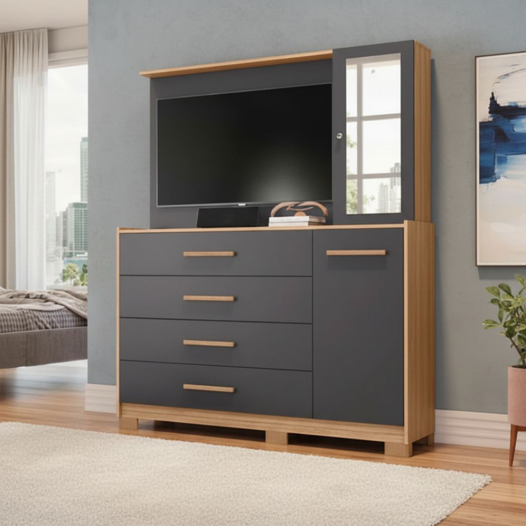 AL-18183-CHEST ILHABELA NATURE/TITANIUM