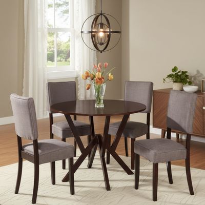 FUR-BRF 2014 ROUND 4 FABRIC CHAIR DINING TABLE