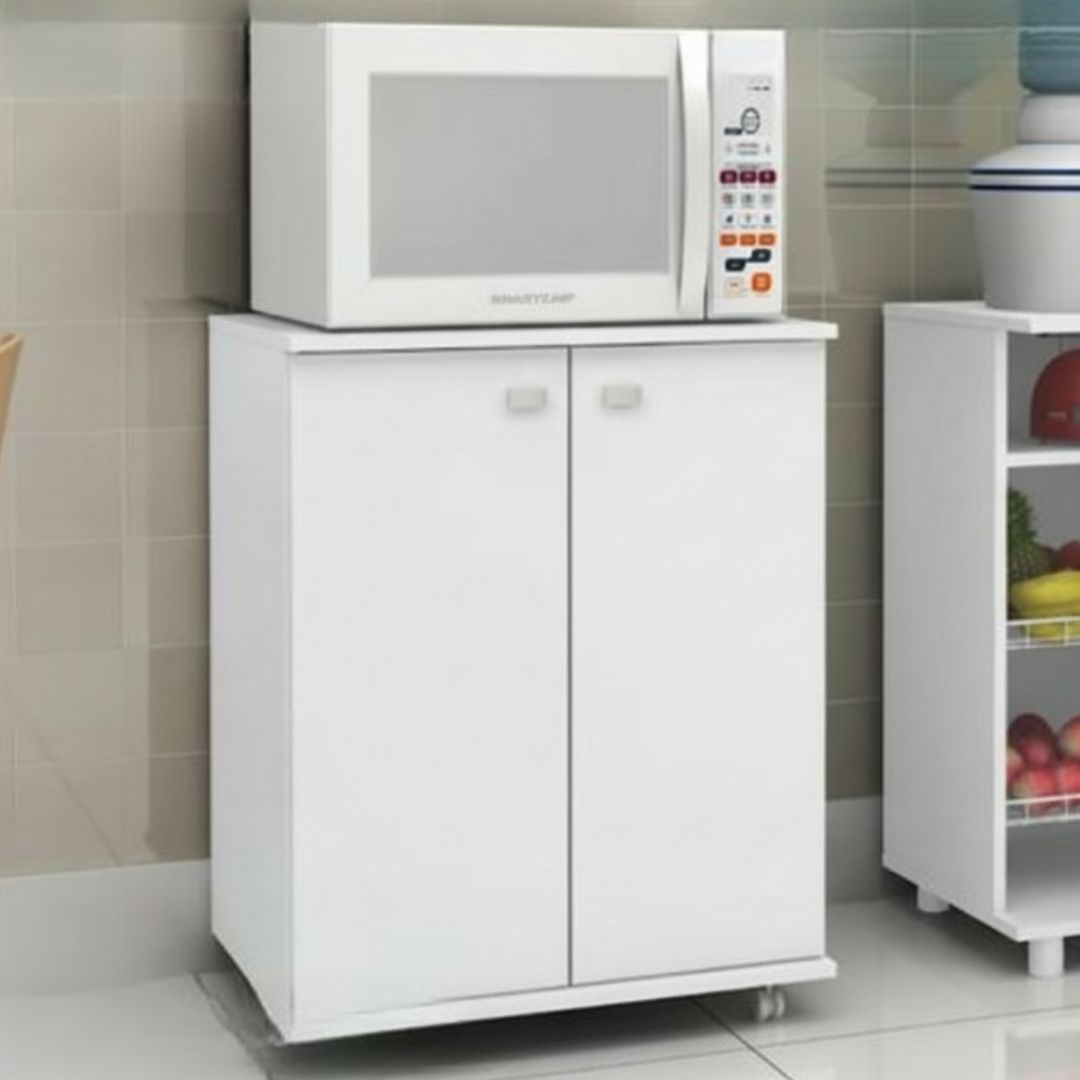 BL-3300-0001 STORAGE CABINATE W/2 DOORS (WHITE)