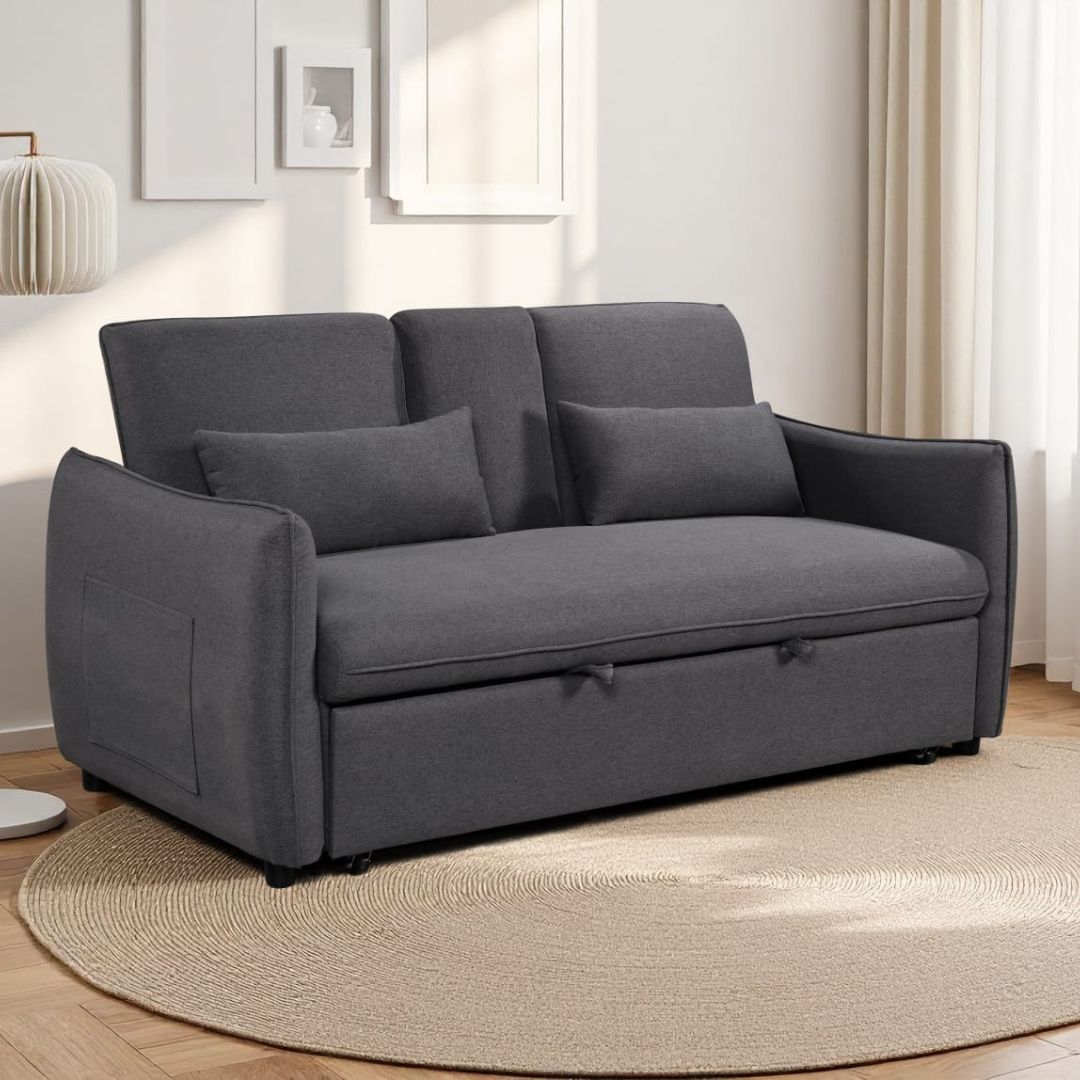 IMP-PRAGUE -2 ST - SOFABED - GREY