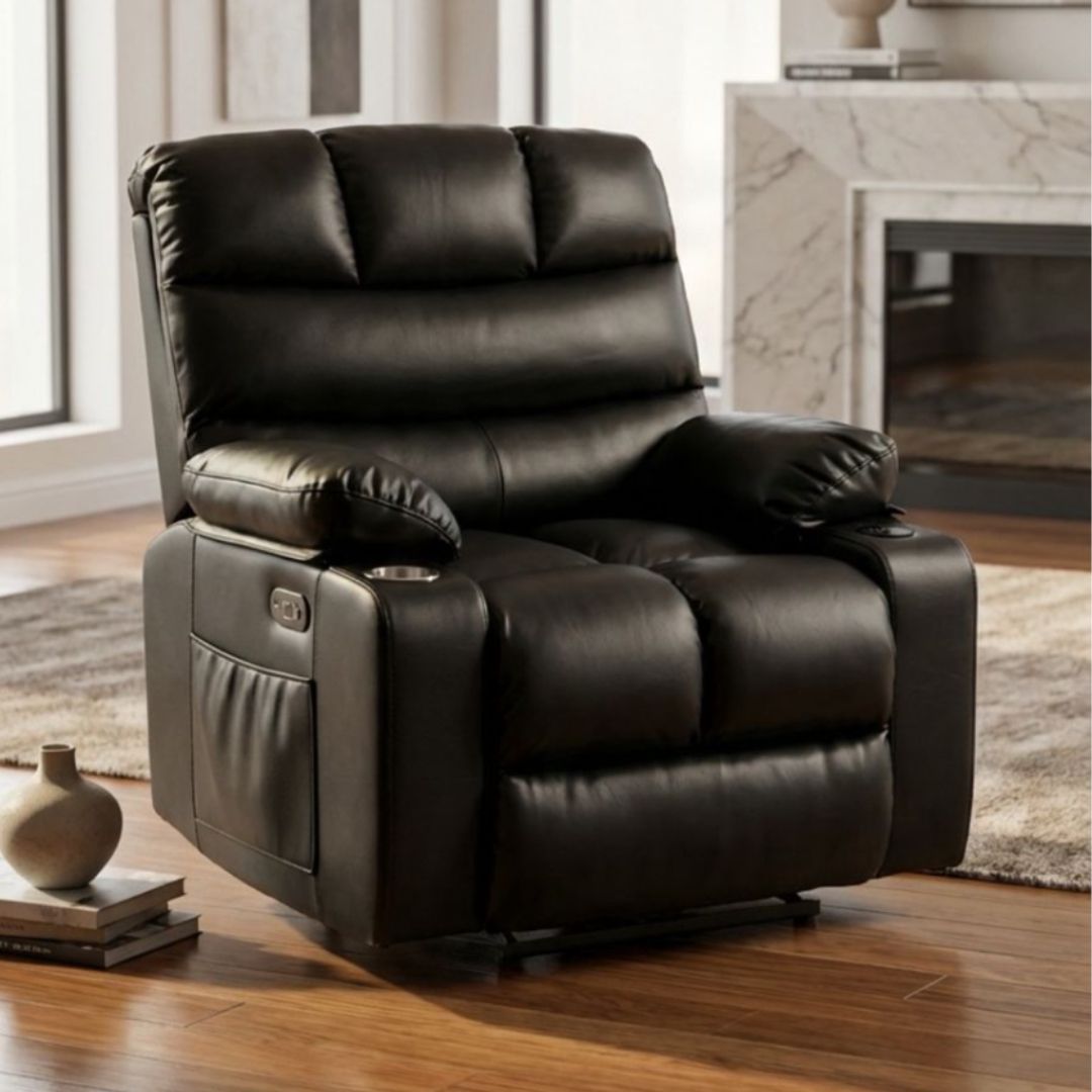 FIVESTAR BLACK  A.L ELECTRIC RECLINER