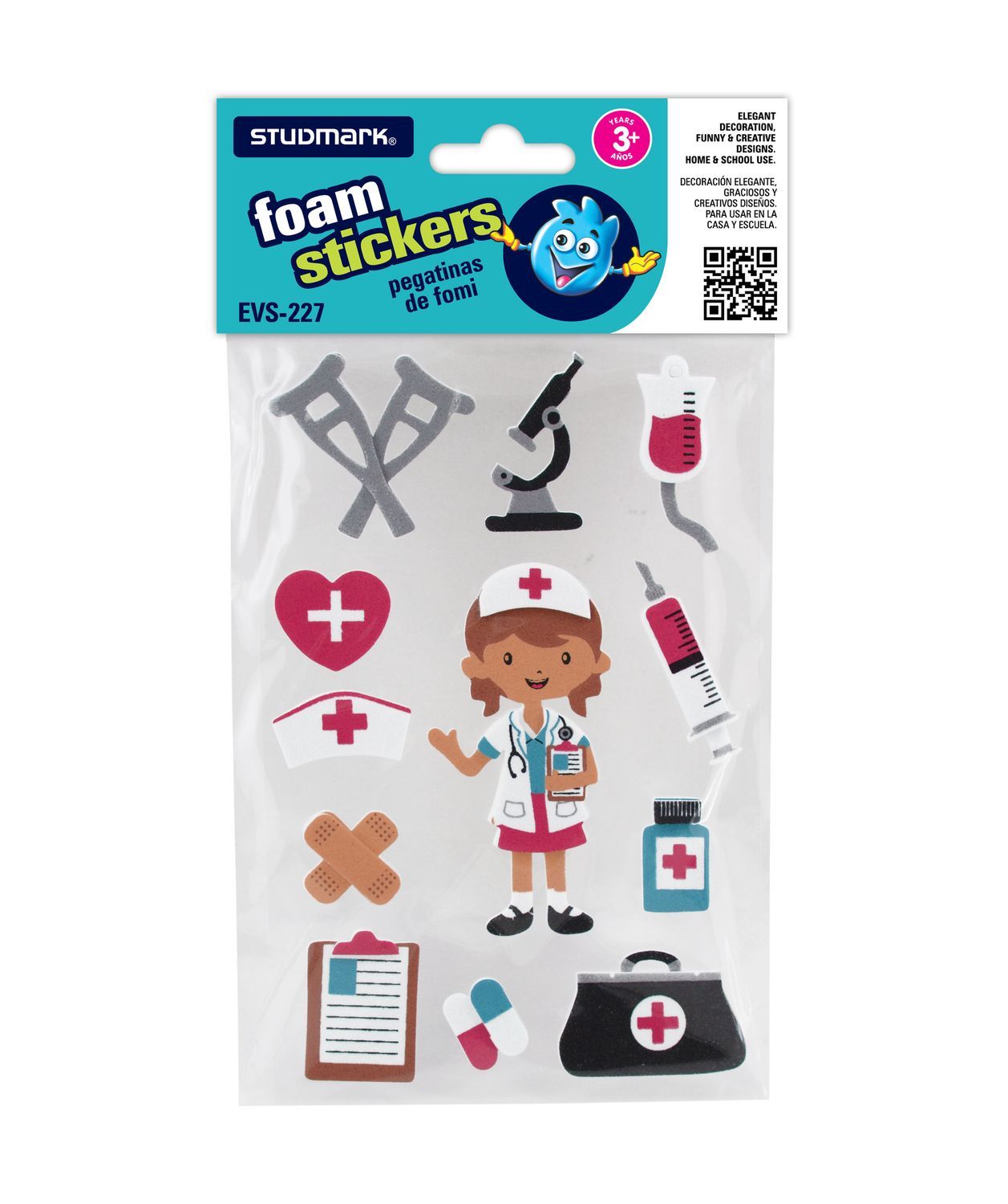 ST-EVS-227 STUDMARK FOAM SHAPES-DOCTOR &amp; NURSES
